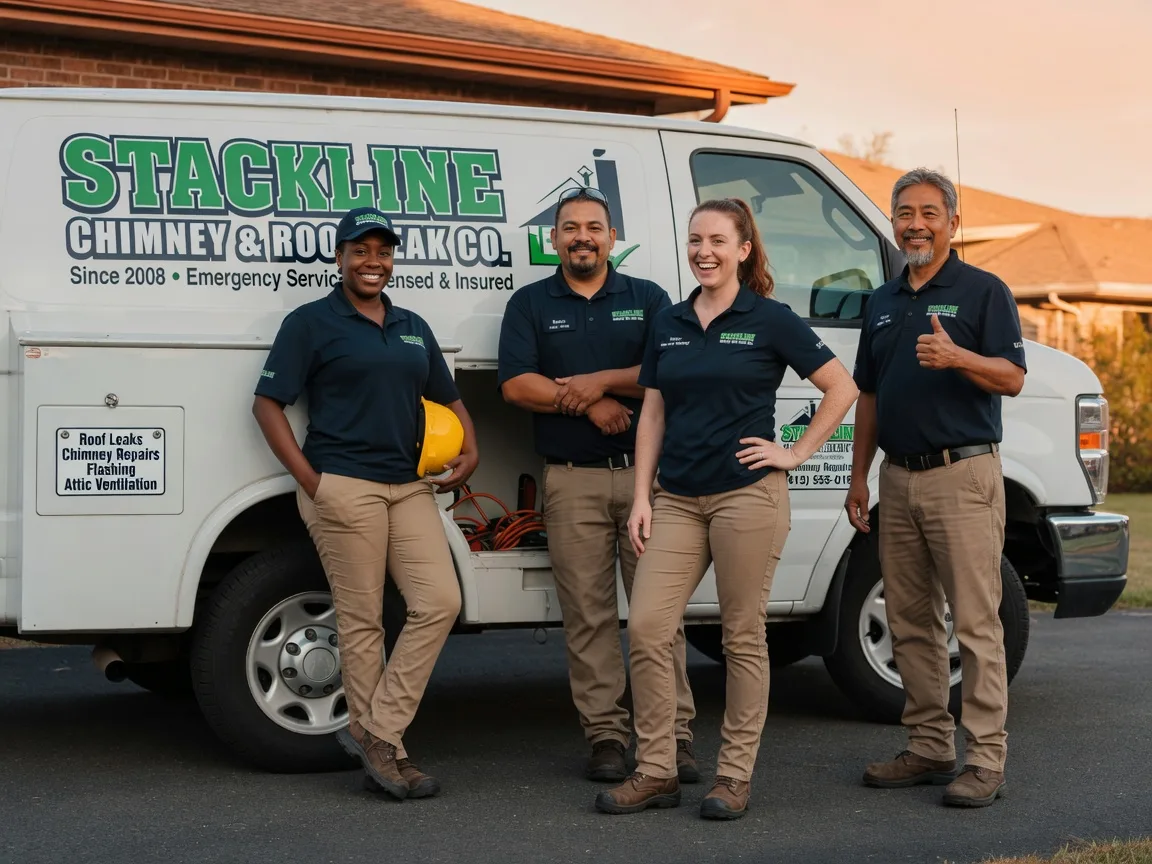 Chimney flashing repair company in Simsbury, CT